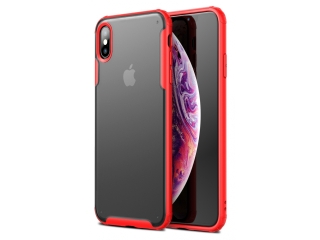 Apple iPhone XS Max Anti-Impact No-Scratch Hülle 2m Fallschutz rot