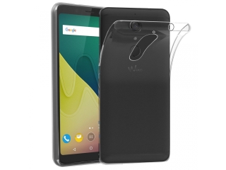 Wiko View XL Gummi Hülle TPU Clear Case