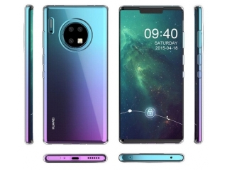 Huawei Mate 30 Gummi Hülle TPU Clear Case