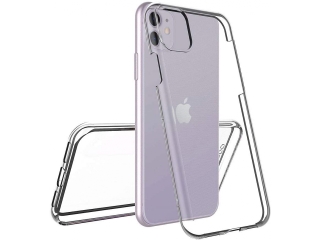 Apple iPhone 11 Touch Case 360 Grad Rundumschutz transparent