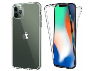 Apple iPhone 11 Pro Touch Case 360 Grad Rundumschutz transparent