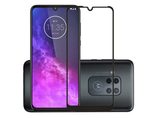 Motorola One Zoom 100% Vollbild Panzerglas Schutzfolie 2.5D 9H