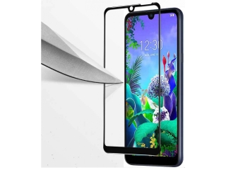 LG Q60 100% Vollbild Panzerglas Schutzfolie 2.5D 9H