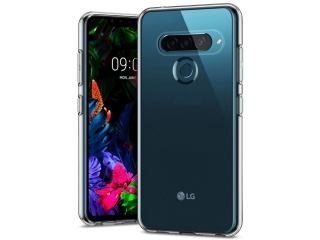 LG Q70 Gummi Hülle TPU Clear Case