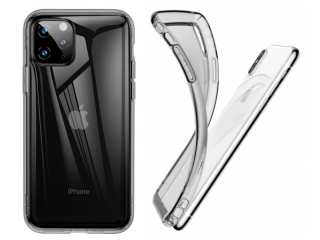 Baseus iPhone 11 Pro Ultra Thin Airbag Case Gummi Hülle clear schwarz