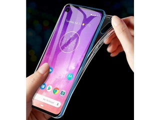 Motorola One Action Gummi Hülle TPU Clear Case