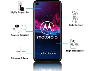 Motorola One Action Folie Panzerglas Screen Protector