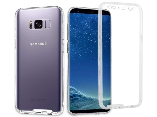 Samsung Galaxy S8+ Touch Case 360 Grad Rundumschutz transparent