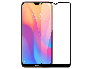 Xiaomi Redmi 8A 100% Vollbild Panzerglas Schutzfolie 2.5D 9H