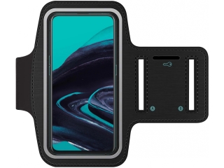 Oppo Reno2 Fitness Jogging Sport Armband mit Schlüsselfach