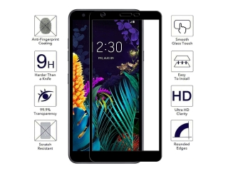 LG K30 100% Vollbild Panzerglas Schutzfolie 2.5D 9H
