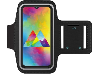 Samsung Galaxy M20 Fitness Jogging Sport Armband mit Schlüsselfach