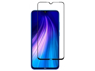 Xiaomi Redmi Note 8 100% Vollbild Panzerglas Schutzfolie 2.5D 9H