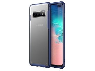 Samsung Galaxy S10+ Anti-Impact No-Scratch Hülle 2m Fallschutz blau