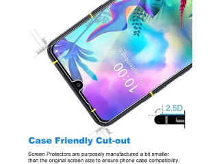 LG G8X ThinQ Folie Panzerglas Screen Protector