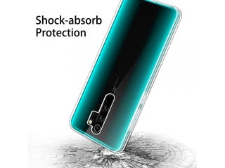 Xiaomi Redmi Note 8 Pro Touch Case 360 Grad Rundumschutz transparent