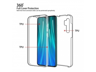 Xiaomi Mi Note 10 Touch Case 360 Grad Rundumschutz transparent