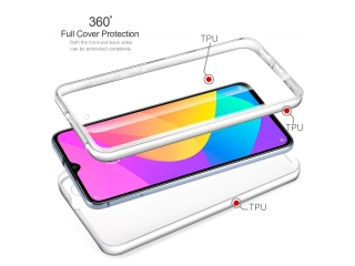 Xiaomi Mi A3 Touch Case 360 Grad Rundumschutz transparent