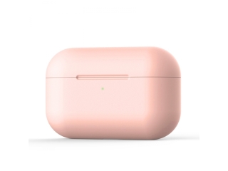 Apple Airpods Pro Liquid Silikon Case Hülle rosa