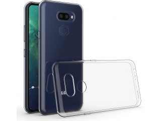LG K40S Gummi Hülle TPU Clear Case