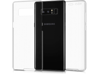 Samsung Galaxy Note8 Touch Case 360 Grad Rundumschutz transparent