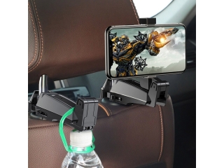Baseus Auto KFZ Rücksitz Kopfstützen Halterung für Smartphone & Handy