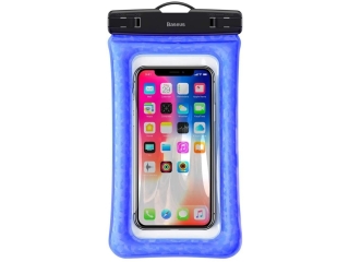 Baseus Universelle Wasserdichte Hülle für Smartphones bis 6.5" blau