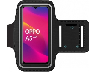 Oppo A5 2020 Fitness Jogging Sport Armband mit Schlüsselfach