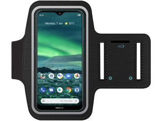 Nokia 2.3 Fitness Jogging Sport Armband mit Schlüsselfach