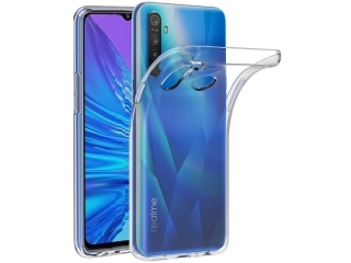 Realme 5 Gummi Hülle TPU Clear Case