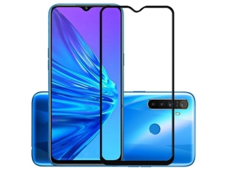 Realme 5 100% Vollbild Panzerglas Schutzfolie 2.5D 9H