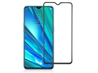 Realme 5 Pro 100% Vollbild Panzerglas Schutzfolie 2.5D 9H