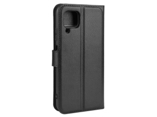 Huawei P40 Lite Lederhülle Portemonnaie Karten Etui schwarz