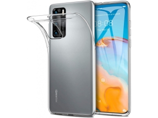 Huawei P40 Gummi Hülle TPU Clear Case
