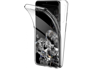 Samsung Galaxy S20 Ultra Touch Case 360 Grad Rundumschutz transparent