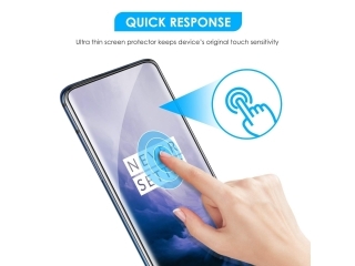 OnePlus 8 Pro 100% Vollbild Panzerglas Schutzfolie 2.5D 9H