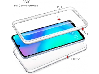 Huawei P30 Lite Touch Case 360 Grad Rundumschutz transparent