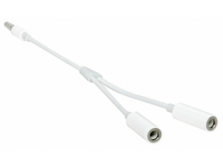 3.5mm Kopfhörer Stecker auf Doppel 3.5mm Buchse Y-Audiokabe