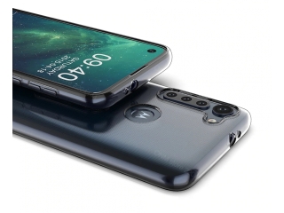 Motorola Moto G8 Power Gummi Hülle TPU Clear Case