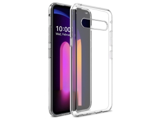 LG V60 ThinQ 5G Gummi Hülle TPU Clear Case