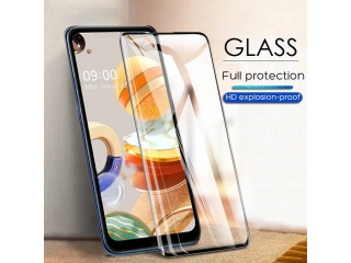 LG K61 100% Vollbild Panzerglas Schutzfolie 2.5D 9H