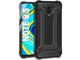 AdventureCase Xiaomi Redmi Note 9 Pro Outdoor Sport Business Hülle schwarz