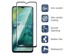 Oppo Find X2 Lite 100% Vollbild Panzerglas Schutzfolie 2.5D 9H