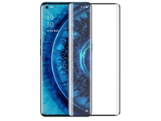 Oppo Find X2 100% Vollbild Panzerglas Schutzfolie 2.5D 9H