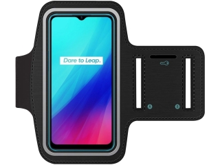 Realme C3 Fitness Jogging Sport Armband mit Schlüsselfach