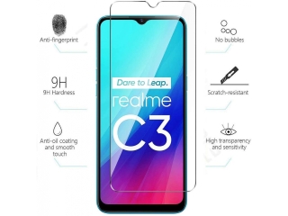 Realme C3 Folie Panzerglas Screen Protector