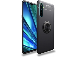 Realme C3 RingCase Hülle schwarz