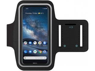 Nokia 8.3 Fitness Jogging Sport Armband mit Schlüsselfach