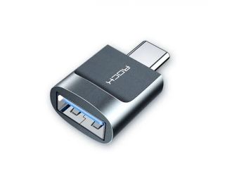 ROCK OTG USB auf USB C Adapter Konverter für USB A Kabel an USB C