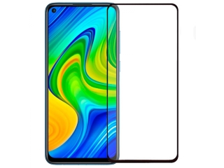 Xiaomi Redmi Note 9 100% Vollbild Panzerglas Schutzfolie 2.5D 9H